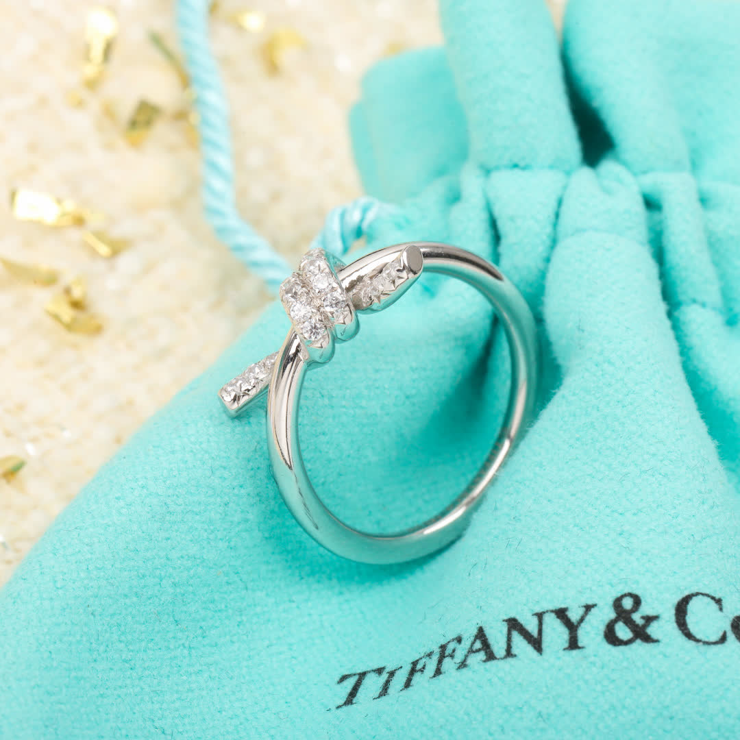 Tiffany & Co. Sterling Silver Ring Set